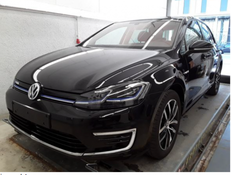 Volkswagene eGolf e1629303710415