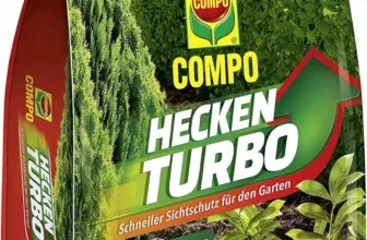 COMPO Heckenturbo - leistungsstarker Spezial-Dünger für Hecken und Neuanpflanzungen (4 kg)