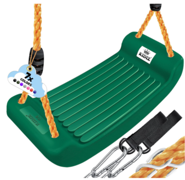 KIDIZ®-Schaukel-Kinderschaukel-Set-Ink-Zubehör-Schaukelsitz-Schaukelbrett-Garten-Outdoor-Indoor-Brettschaukel