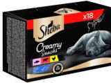 Sheba Katzensnacks Creamy Snacks 18x12g ab 4,49 € inkl. Prime-Versand